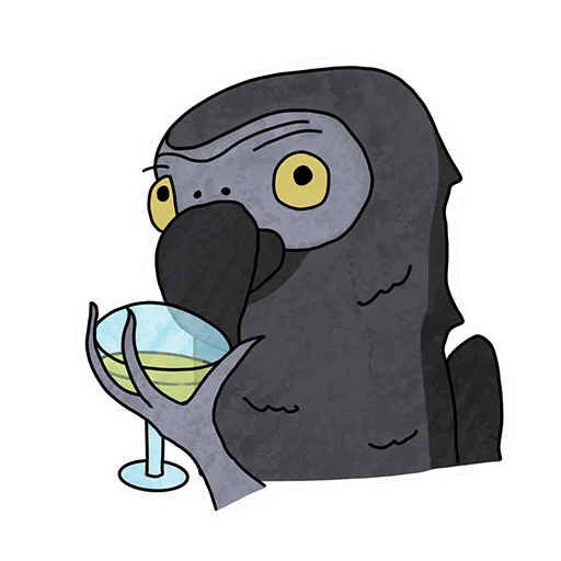 🥂 Стикер «Lara» для Telegram