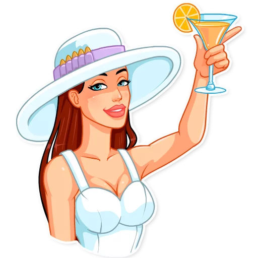 🍹 Стикер «Tomb Raider» для Telegram