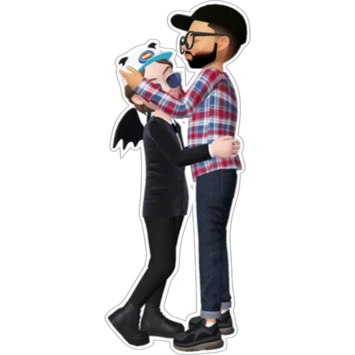 👬 Стикер «La razita vol. III» для Telegram