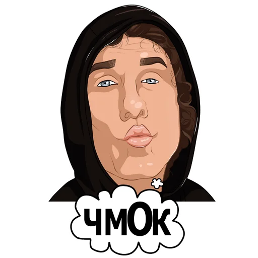💋 Стикер «Larkovich» для Telegram