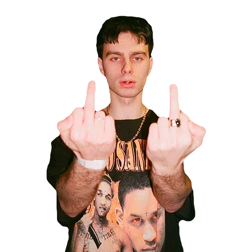 🖕 Стикер «LA ROUTINE» для Telegram