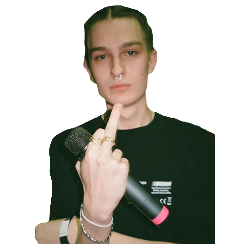 🖕 Стикер «LA ROUTINE» для Telegram