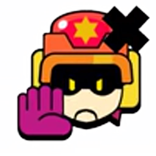 ✖️ Эмодзи «Brawl Stars L and L Pins» для Telegram