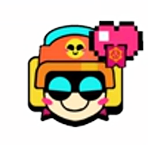 ❤️ Эмодзи «Brawl Stars L and L Pins» для Telegram