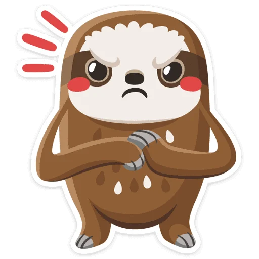 😠 Стикер «Ларри» для Telegram