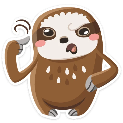 ☝️ Стикер «Ларри» для Telegram