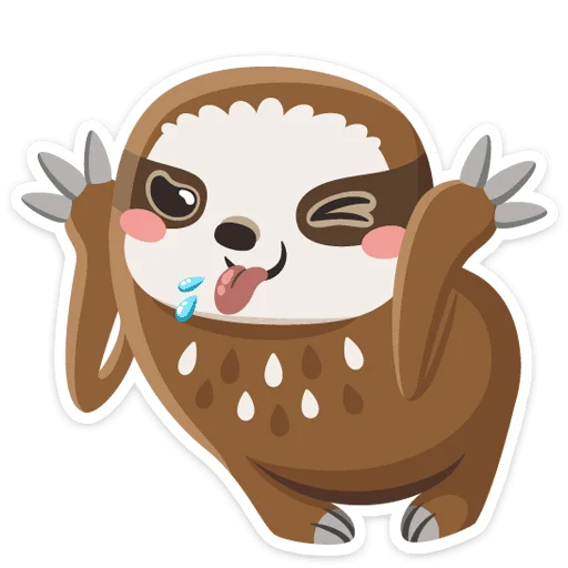 😛 Стикер «Ларри» для Telegram