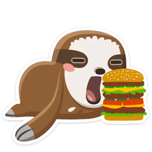 🍔 Стикер «Ларри» для Telegram