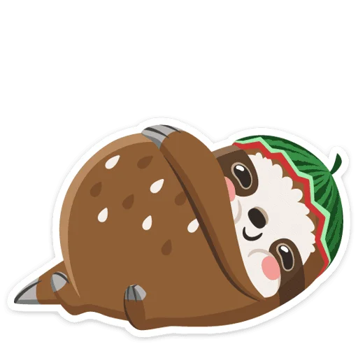 🍉 Стикер «Ларри» для Telegram
