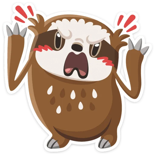 😨 Стикер «Ларри» для Telegram