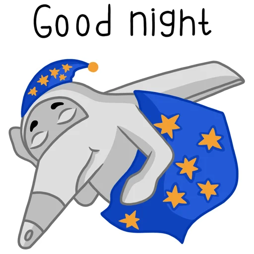 😴 Стикер «Larus Aero» для Telegram