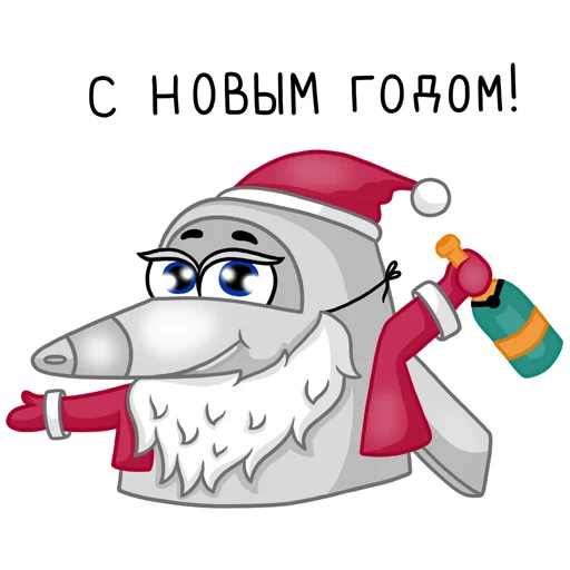 🎅 Стикер «Larus Aero» для Telegram