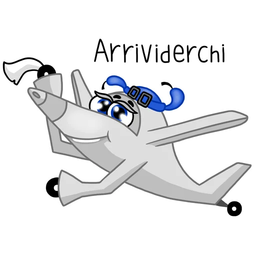 👋 Стикер «Larus Aero» для Telegram