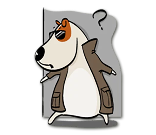❓ Стикер «Lassie» для Telegram
