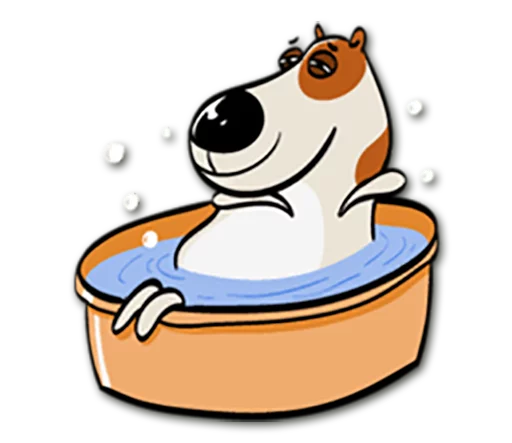 🛀 Стикер «Lassie» для Telegram