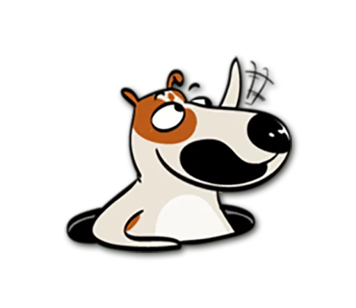 🙋 Стикер «Lassie» для Telegram