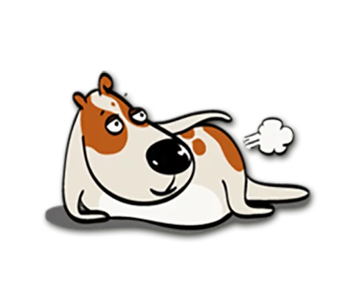 💨 Стикер «Lassie» для Telegram