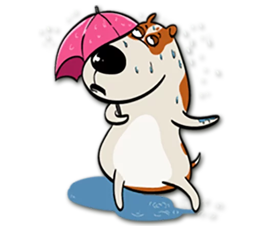 ☔ Стикер «Lassie» для Telegram