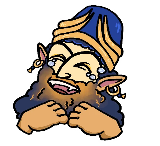😂 Стикер «Laughmassu» для Telegram