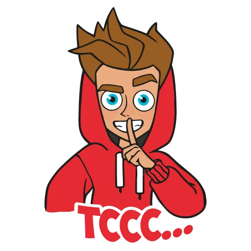 🤫 Стикер «LavaLava» для Telegram