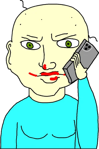 😠 Стикер «LAVA LAMP» для Telegram