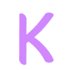 🔵 Эмодзи «Лаванда - фиолетовый простой шрифт» для Telegram