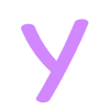 🔵 Эмодзи «Лаванда - фиолетовый простой шрифт» для Telegram