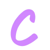 🔵 Эмодзи «Лаванда - фиолетовый простой шрифт» для Telegram
