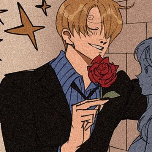 🚬 Стикер «SAnji» для Telegram
