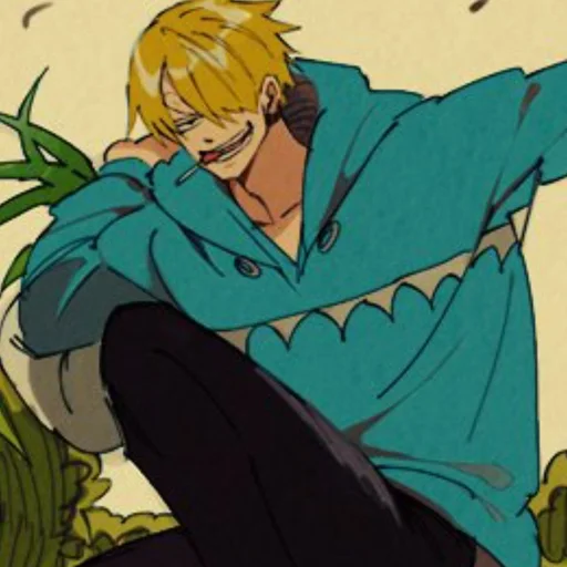 🚬 Стикер «SAnji» для Telegram