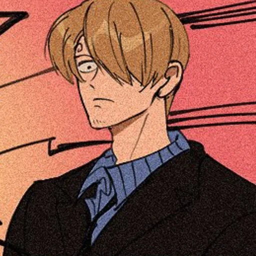 🚬 Стикер «SAnji» для Telegram