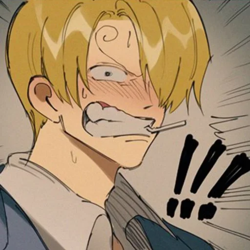 🚬 Стикер «SAnji» для Telegram