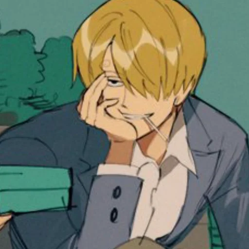 🚬 Стикер «SAnji» для Telegram