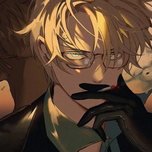 🚬 Стикер «SAnji» для Telegram