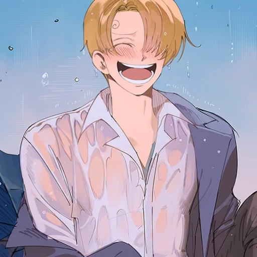 🚬 Стикер «SAnji» для Telegram