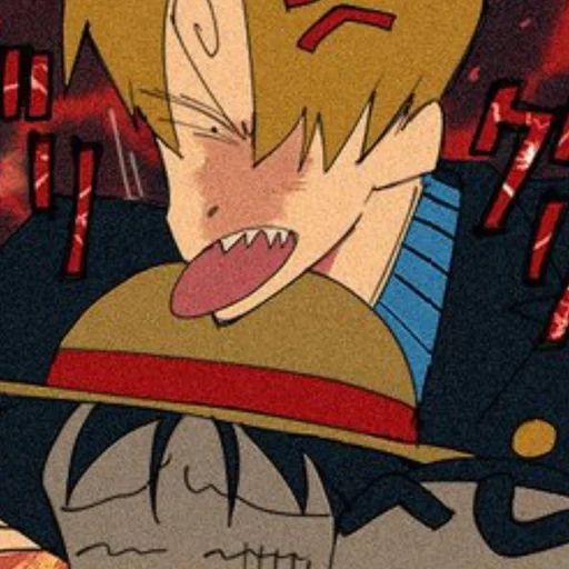 🚬 Стикер «SAnji» для Telegram