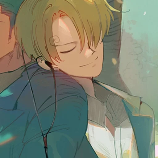 🚬 Стикер «SAnji» для Telegram