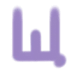 🔠 Эмодзи «‹ › lavender skies» для Telegram