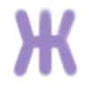 🔠 Эмодзи «‹ › lavender skies» для Telegram