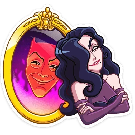 😈 Стикер «Лавиния без надписей» для Telegram