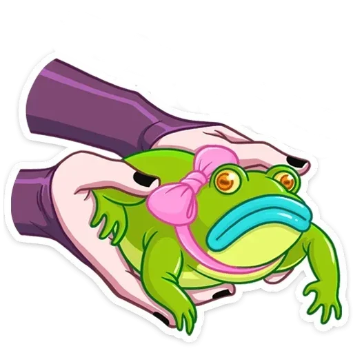🐸 Стикер «Лавиния без надписей» для Telegram