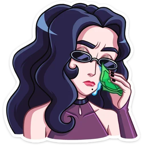 😎 Стикер «Лавиния без надписей» для Telegram
