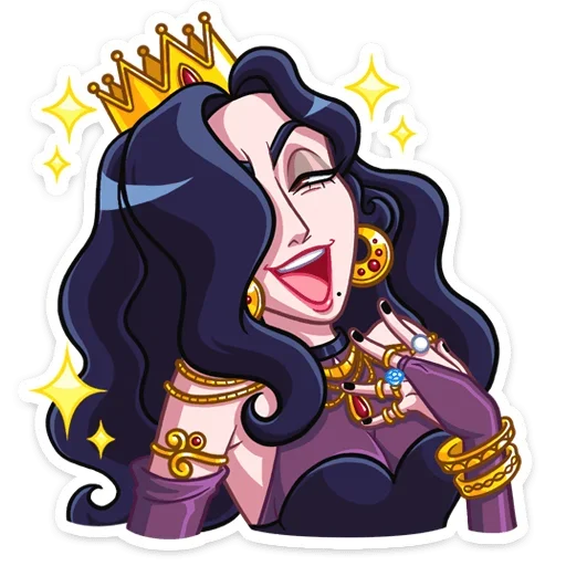 👸 Стикер «Лавиния» для Telegram