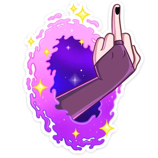 🖕 Стикер «Лавиния» для Telegram