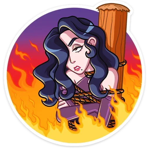 🔥 Стикер «Лавиния» для Telegram
