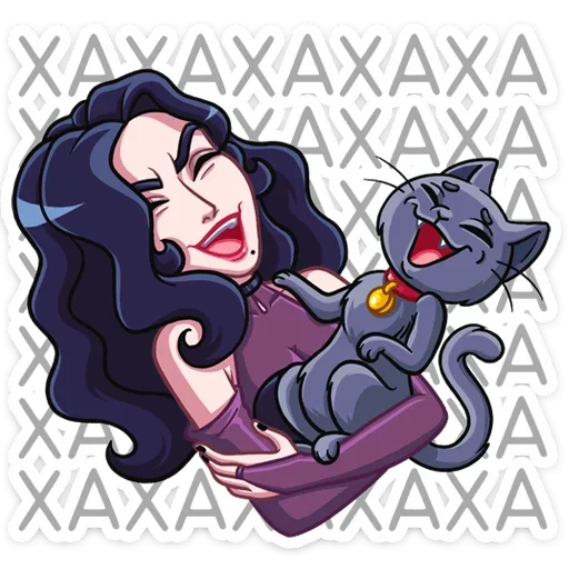 😂 Стикер «Лавиния» для Telegram