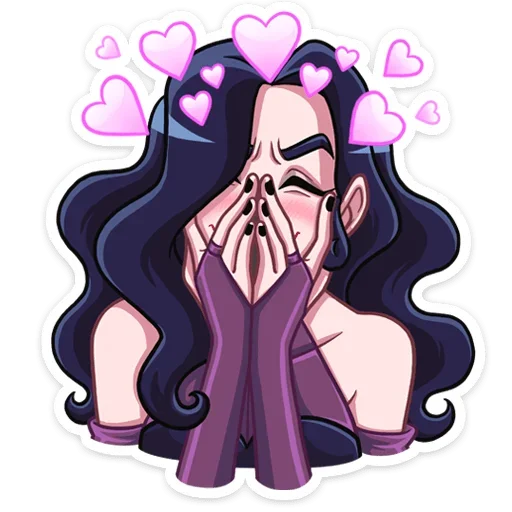 😍 Стикер «Лавиния» для Telegram