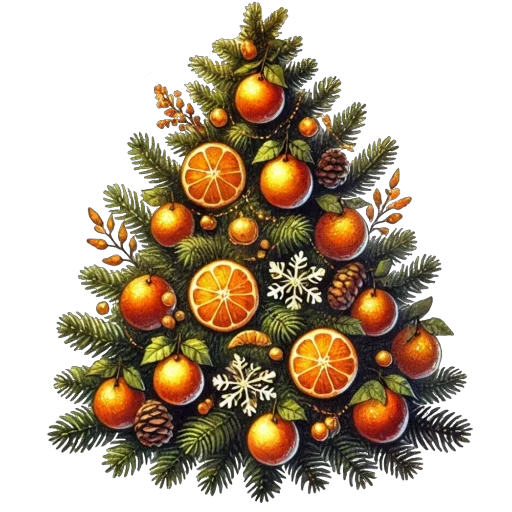 🎄 Стикер «НГ 2025» для Telegram