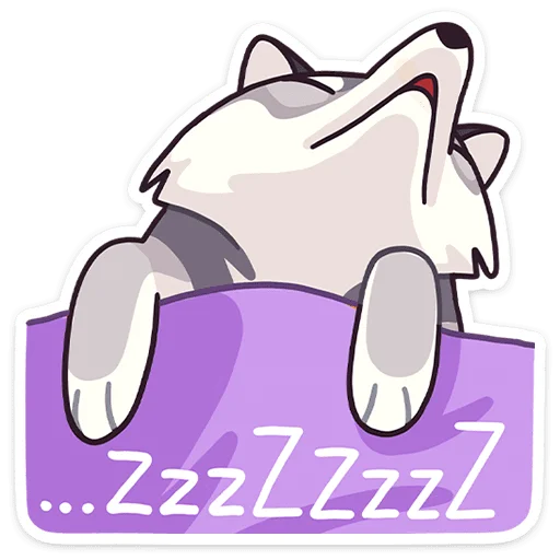 😴 Стикер «Лаврентий» для Telegram
