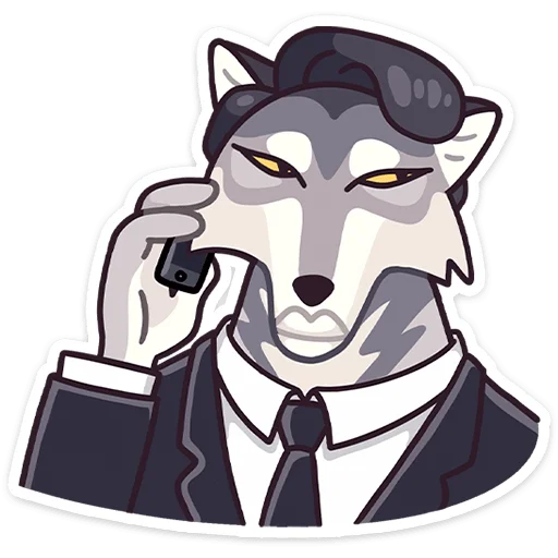 📞 Стикер «Лаврентий» для Telegram